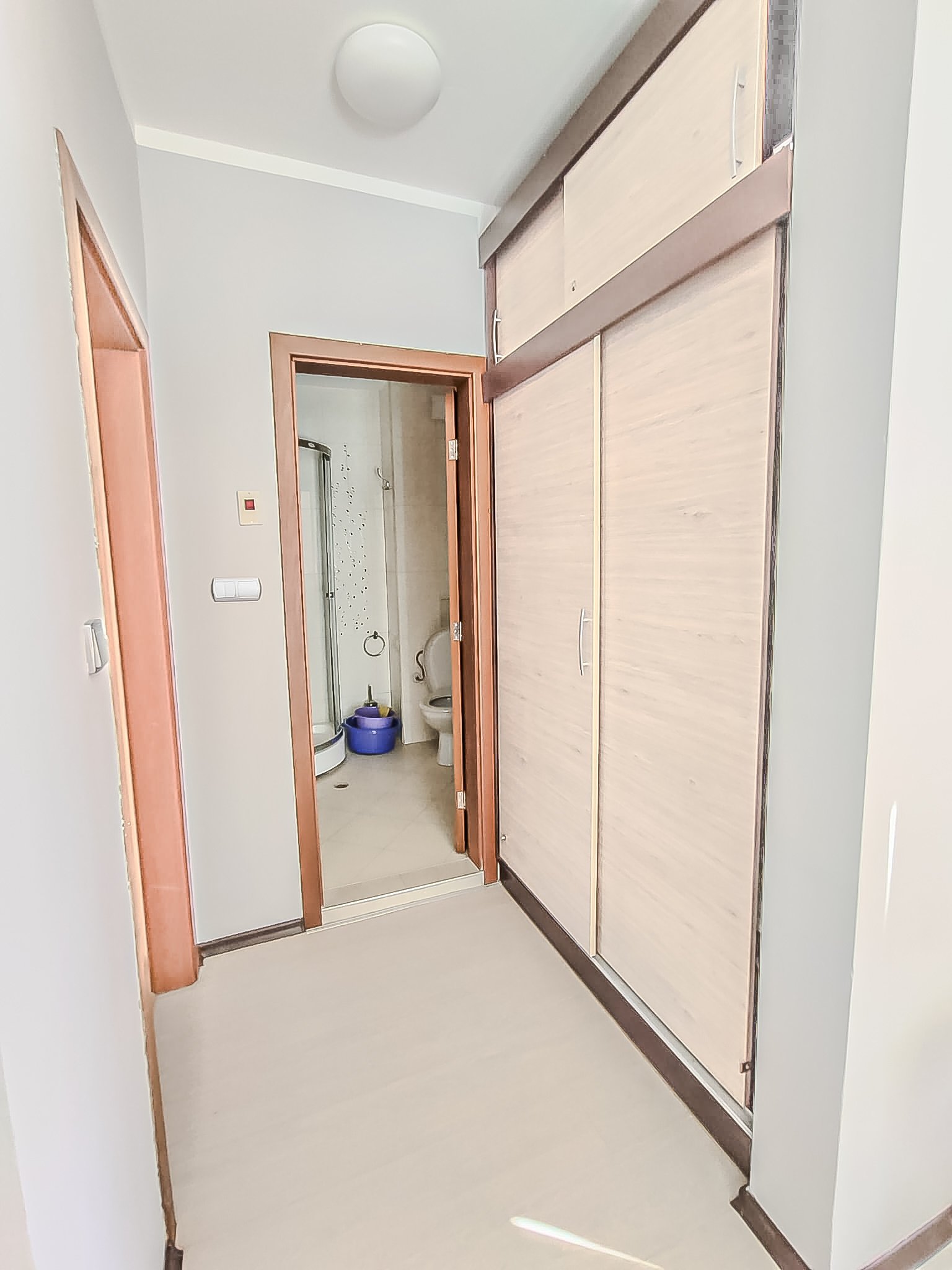 Dreizimmerwohnung im Komplex Eden in Sonnenstrand mit Blick auf den Pool