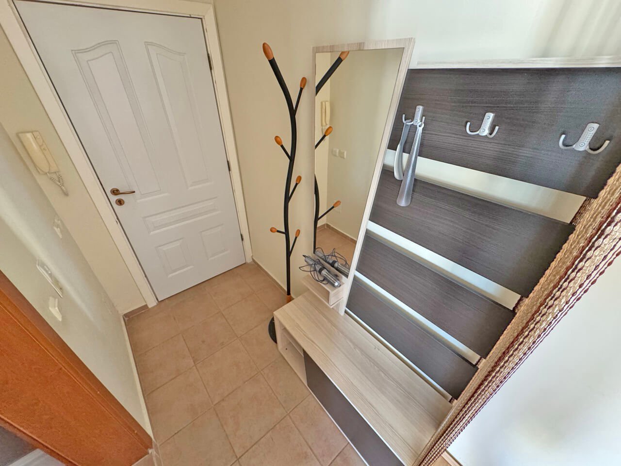 Zweizimmerwohnung im Komplex „Crown Fort“ mit Meerblick in Sveti Vlas