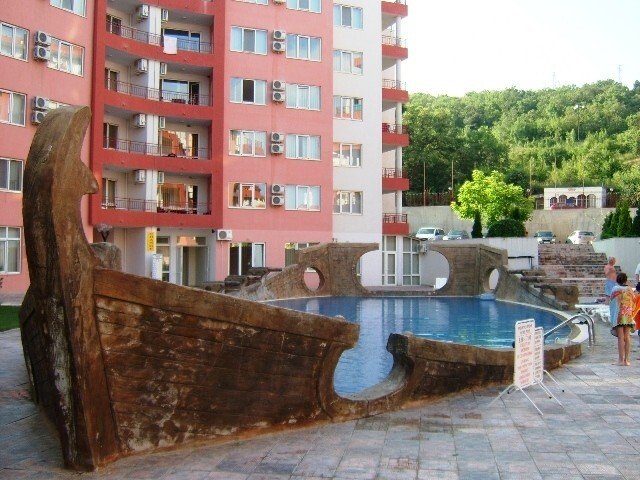 Sveti Vlas: Apartment 1+1 im Privilege Fort Beach Komplex 