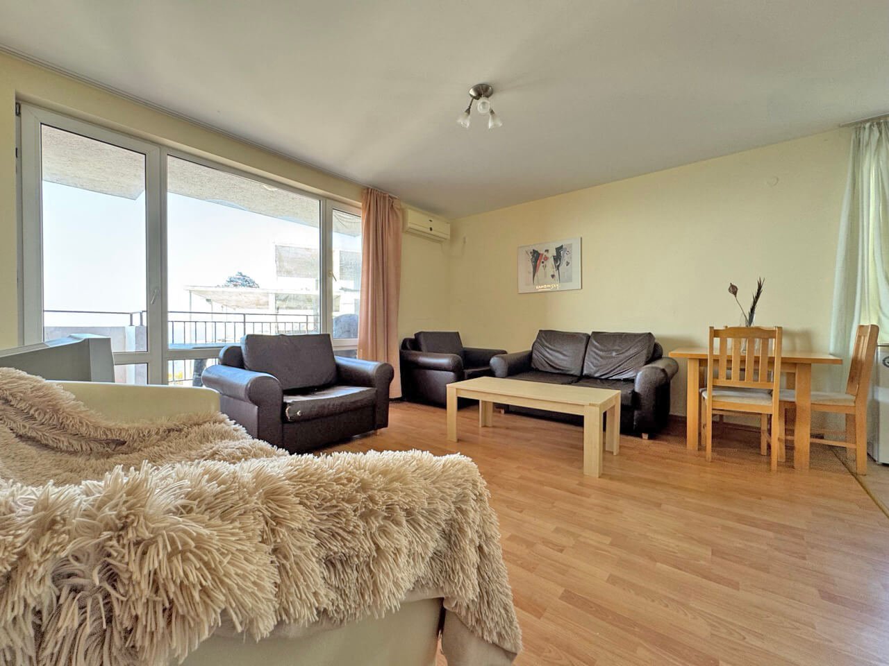 Zweizimmerwohnung mit Meerblick im Komplex Marina Fort in Sveti Vlas