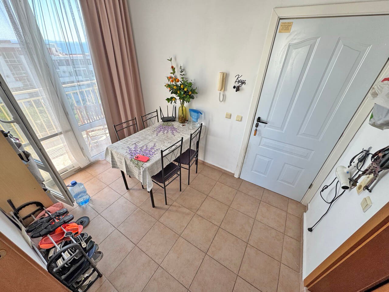 Dreizimmerwohnung mit Meerblick im Komplex Crown Fort in Sveti Vlas