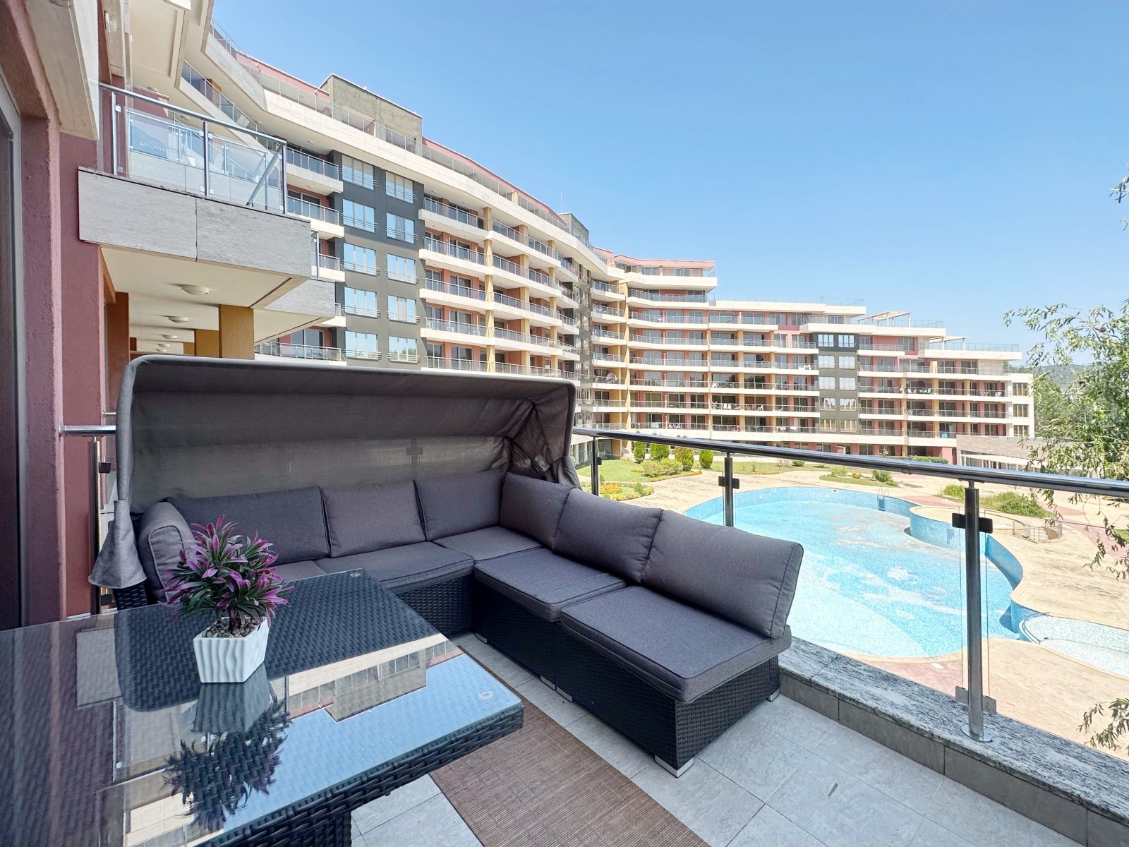 3 Zimmer Wohnung in Peters Haus Sonnenstrand Bulgarien