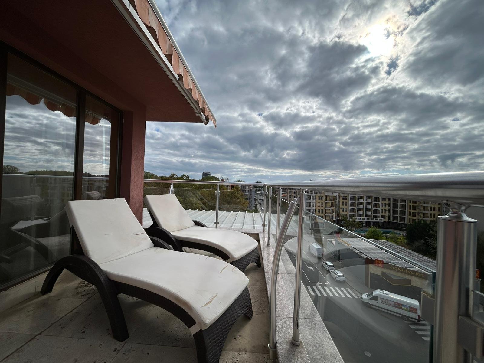 2 Zimmer Penthouse Wohnung Tarsis Nova Sonnenstrand Bulgarien