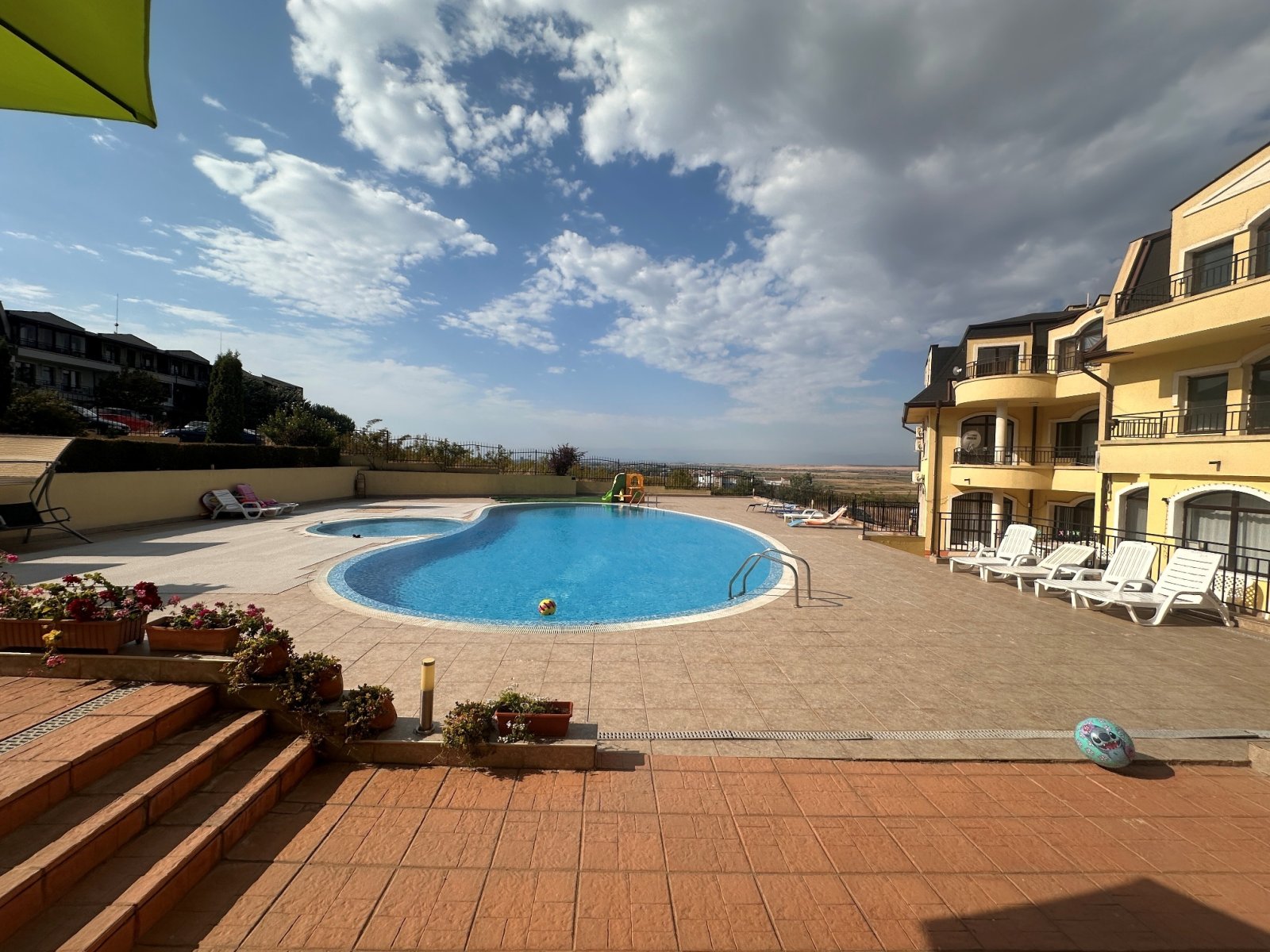 3 Zimmer Wohnung im Nessebar View mit Poolblick Kosharitsa Bulgarien