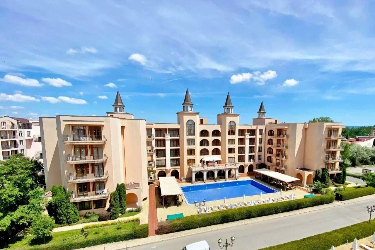 Sunny Beach: 2 Zimmer Wohnung im Palazzo Sonnenstrand Bulgarien 