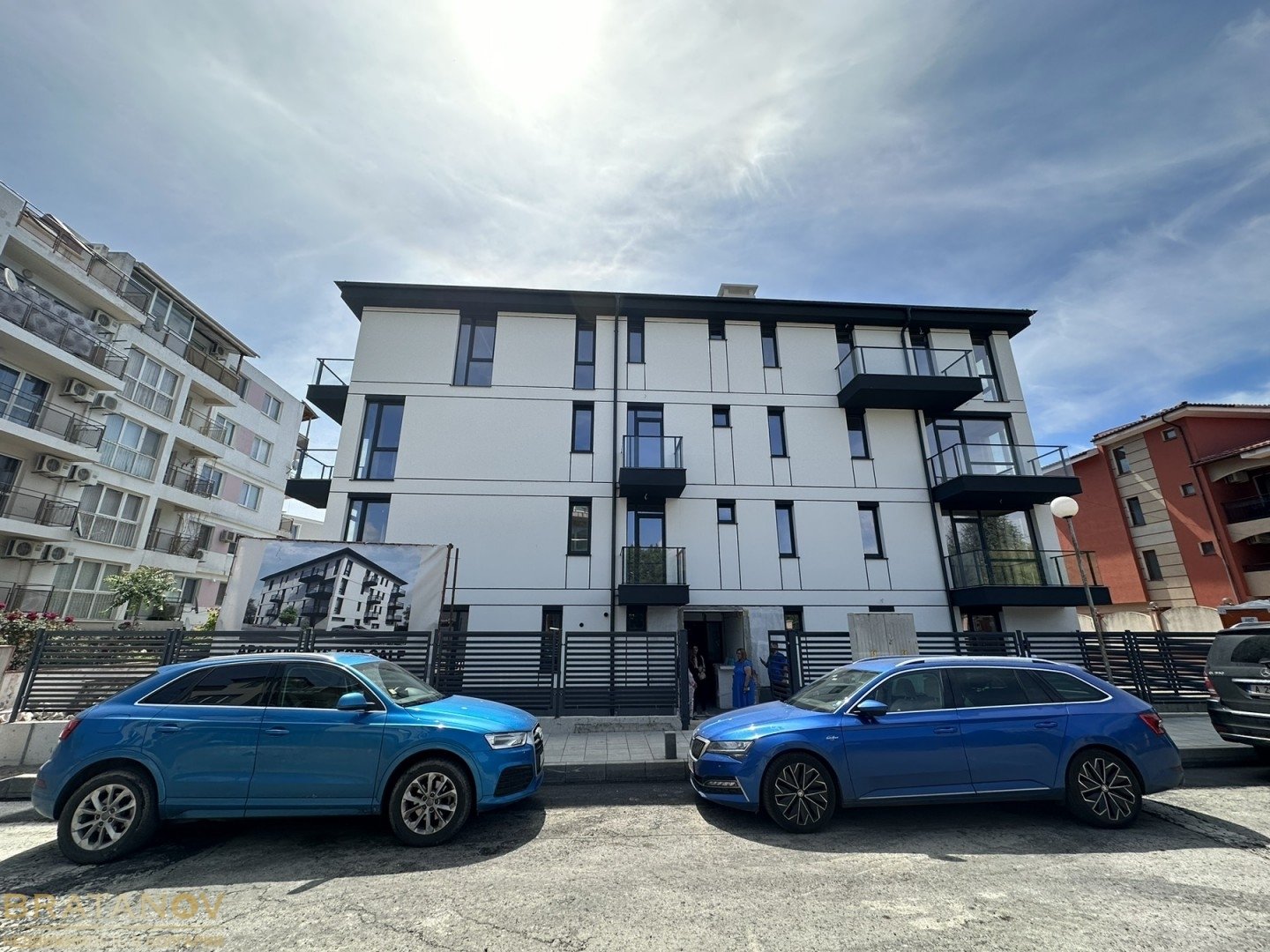 Verschiedene Neubau Wohnungen Rohbau in Ravda mit Meerblick Bulgarien