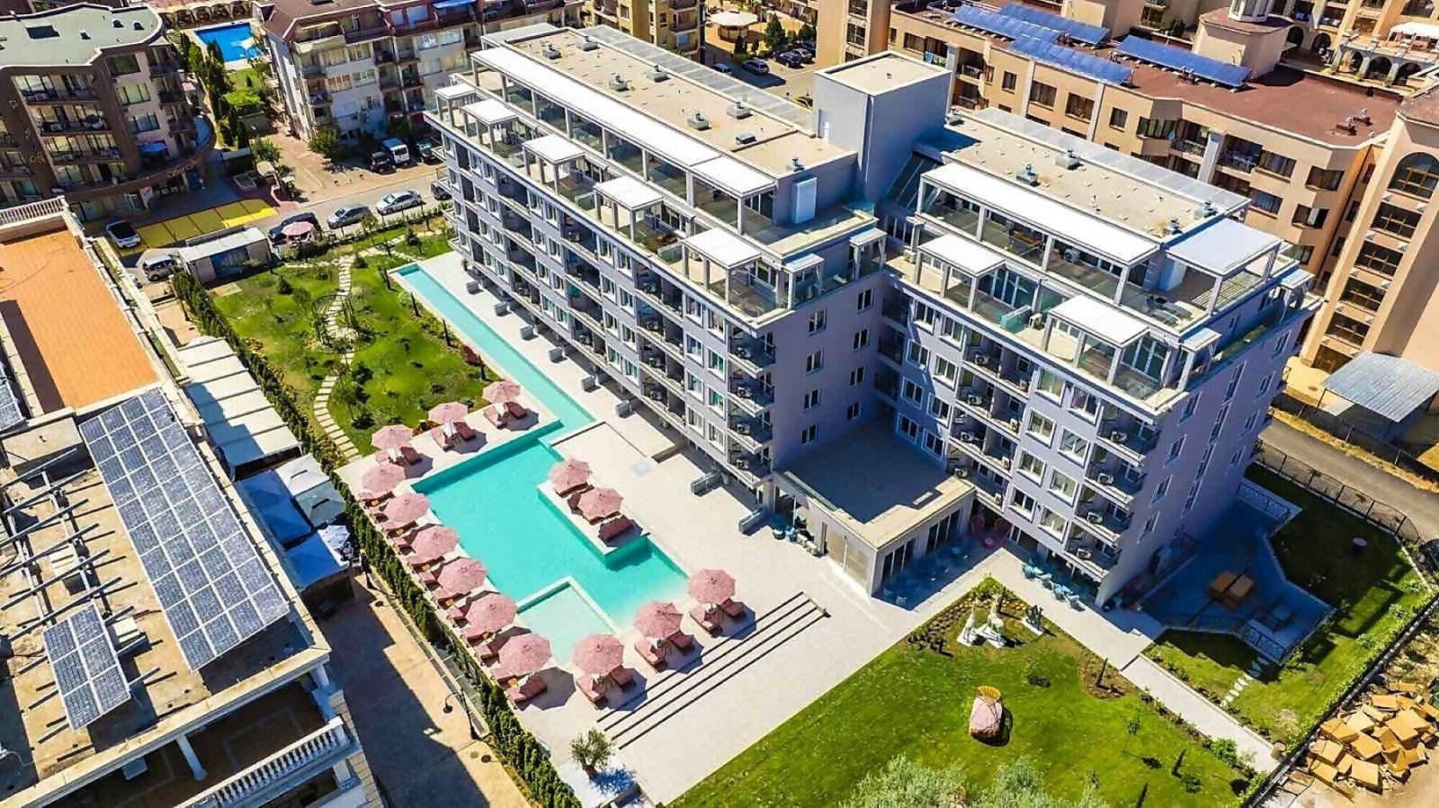 Sonnenstrand: Studio im Zhadore Secret Garden Komplex, Sunny Beach 