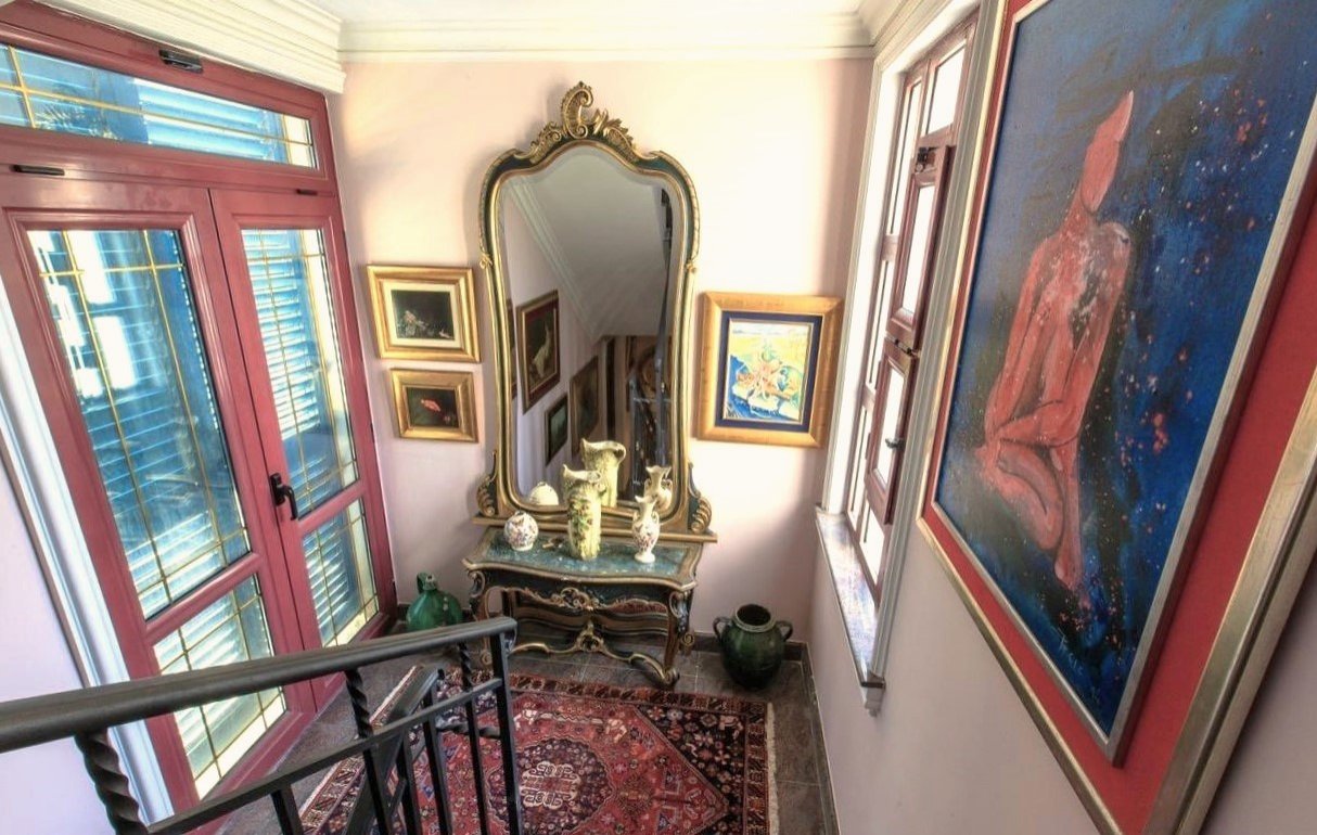 Antik möbliertes, geräumiges Haus mit Meerblick in Bar, Šušanj