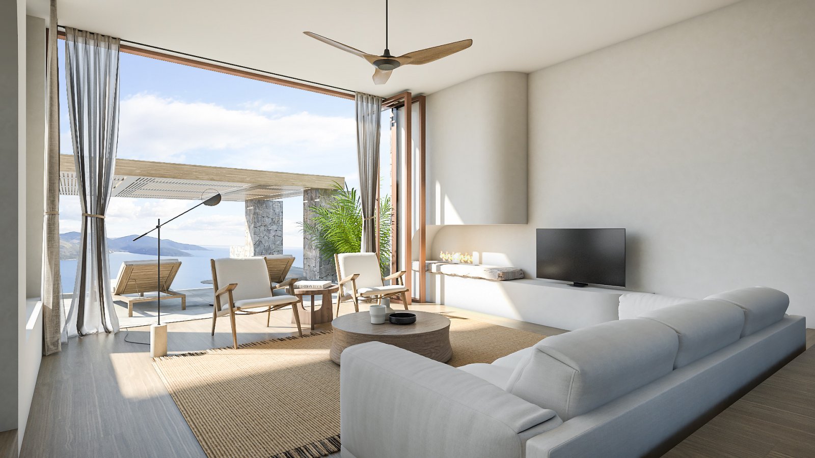 Luxusvilla mit Swimmingpool in der Bucht von Luštica, Montenegro