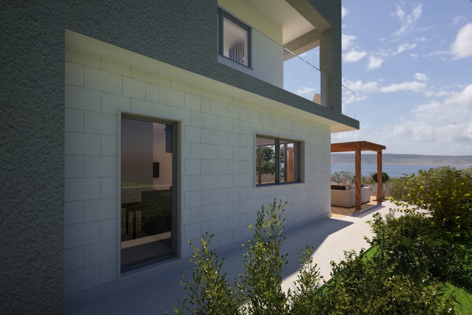 Building land with sea view in Starigrad under Velebit