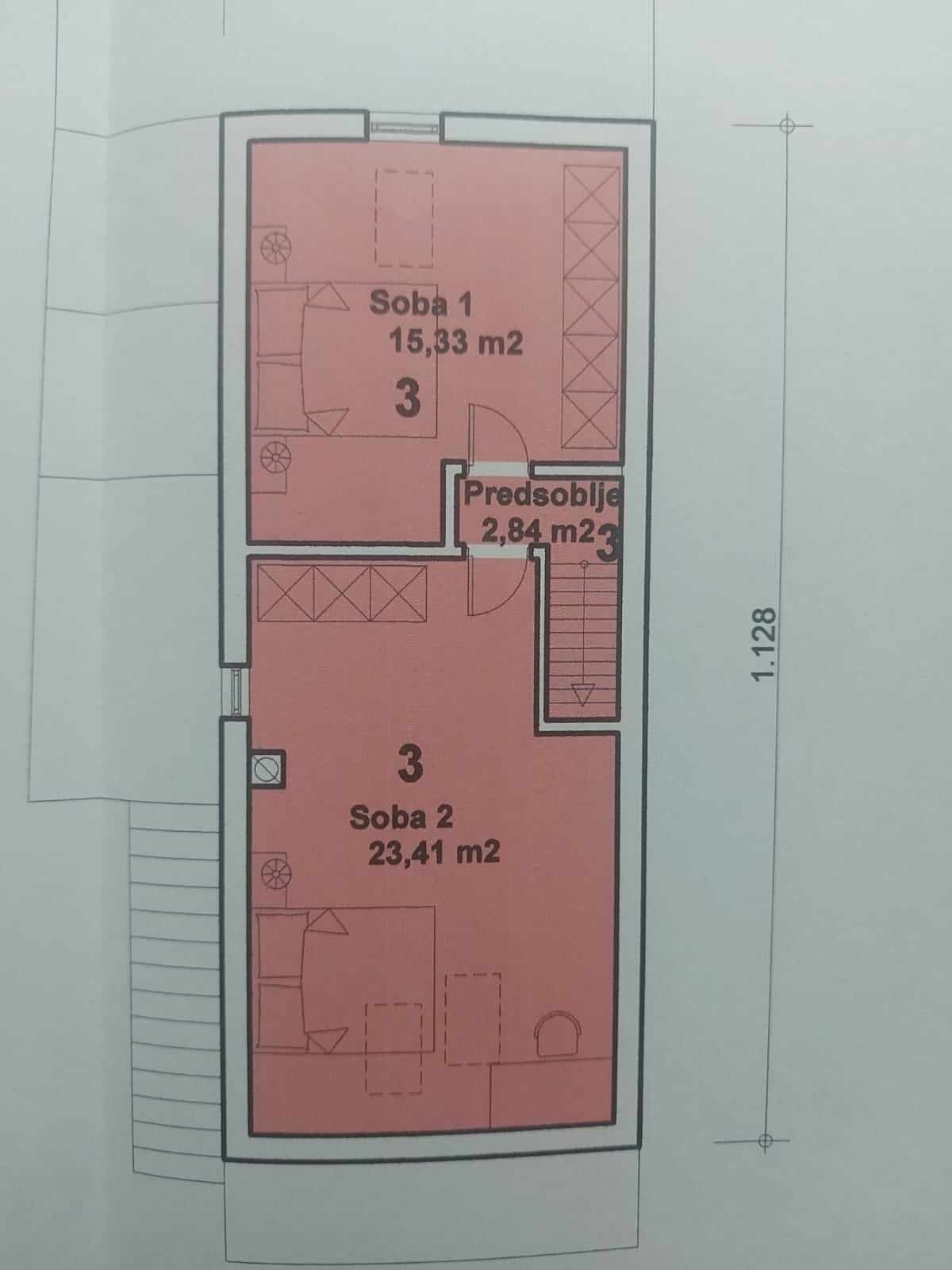 Großzügige Wohnung auf drei Etagen in Grbci, Rijeka