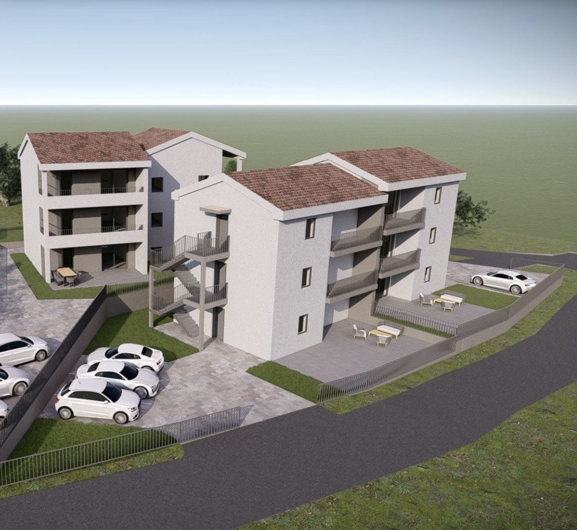 Modern apartment with sea view in Čižići on the island of Krk