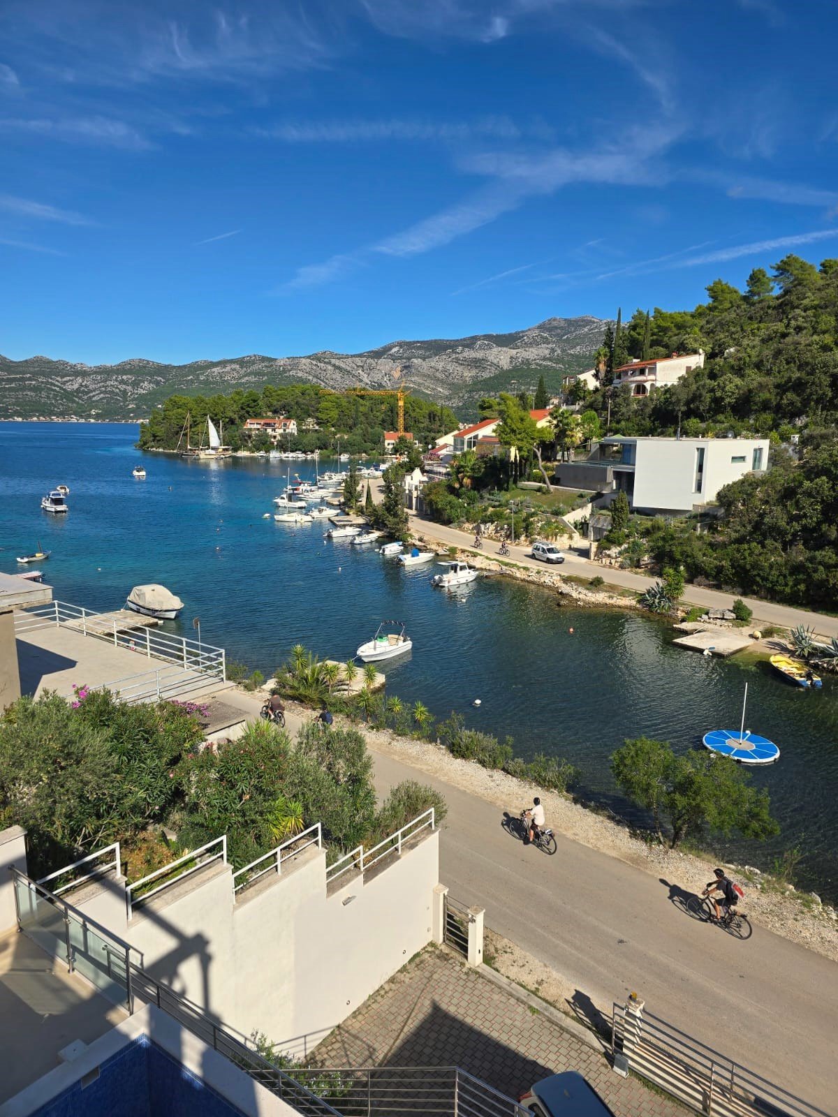 Luxury first line villa by the sea on the island of Korcula, Žrnovo