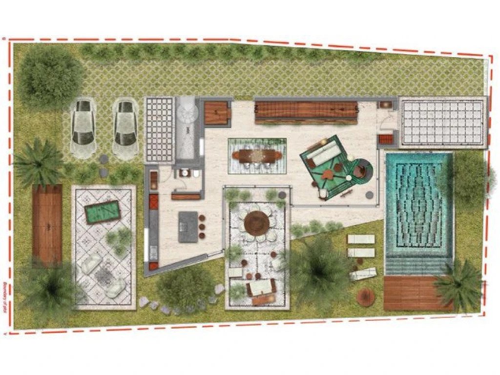 Large 4+1 villa with six bathrooms and a swimming pool right by the sea in Limassol.