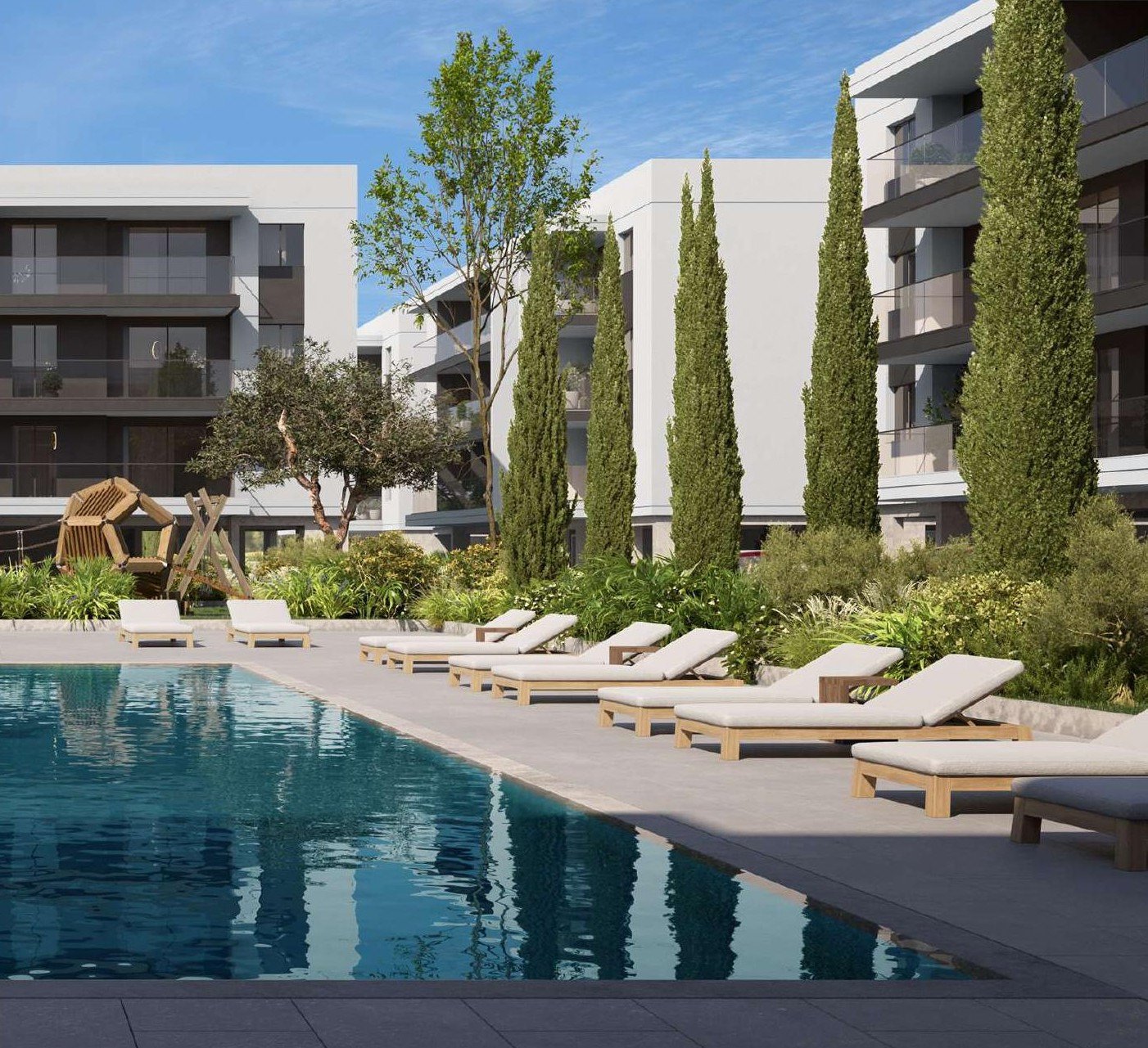 Investitionsobjekt mit 3 Schlafzimmern in der Nähe eines Golfplatzes im Geschäftszentrum von Limassol auf der Insel