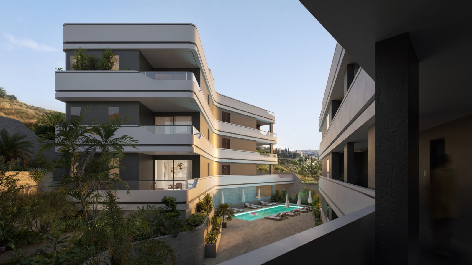 Kapitalanlage: Zwei-Zimmer-Wohnung in Limassol mit Meerblick