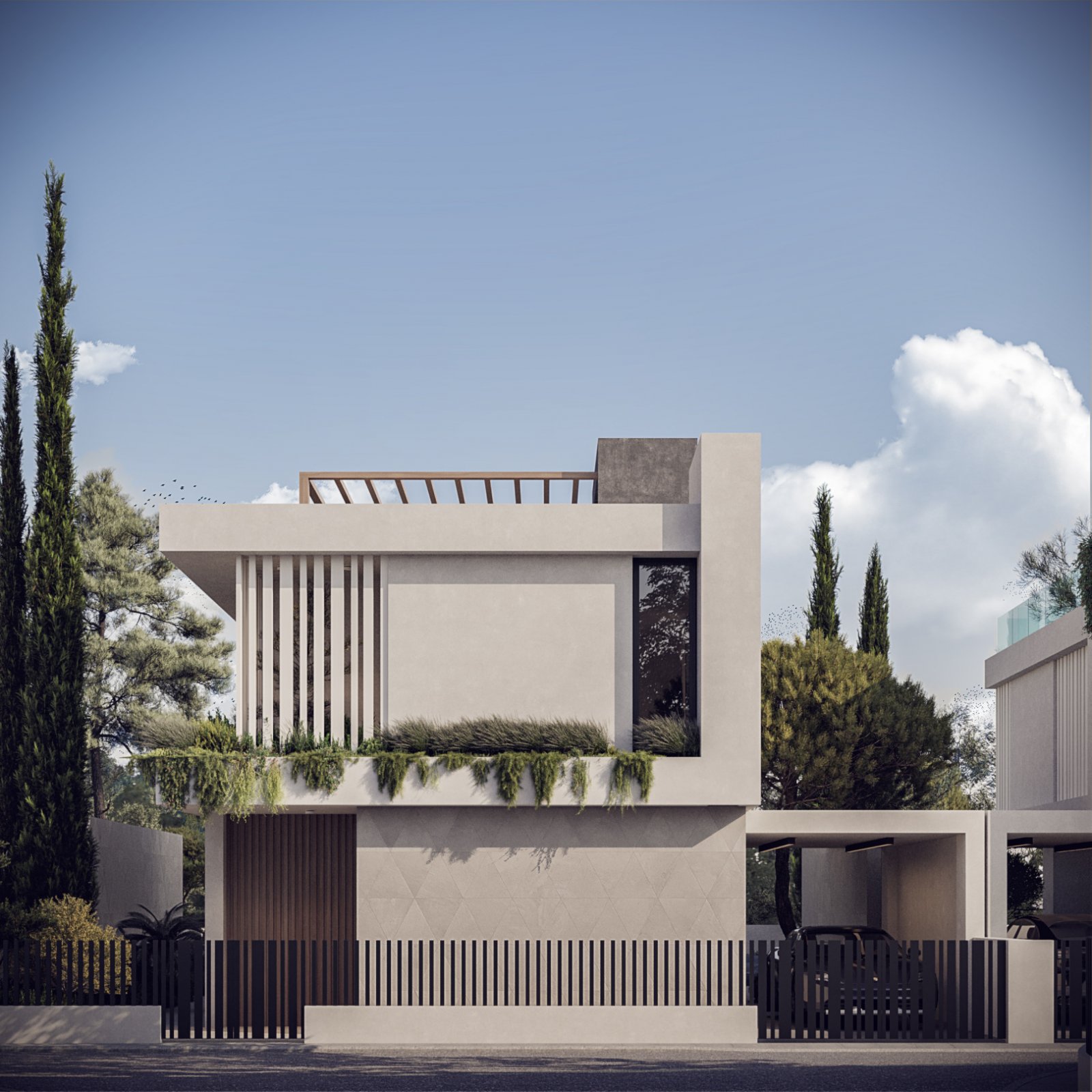 Investment villa 3+1 guaranteed yield 5% - 350 m from the sea