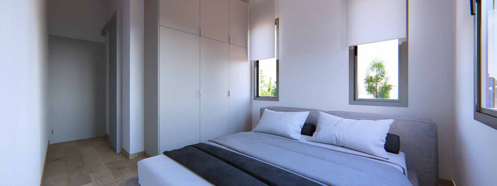 2+1 apartment two bathrooms for a great price in top projects in Cyprus
