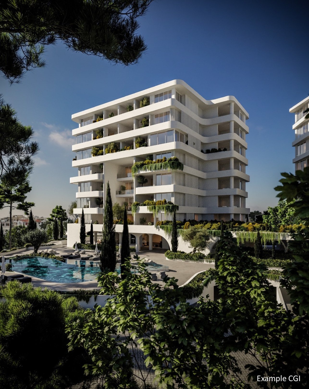 Luxury 2 rooms with sea view in Paphos