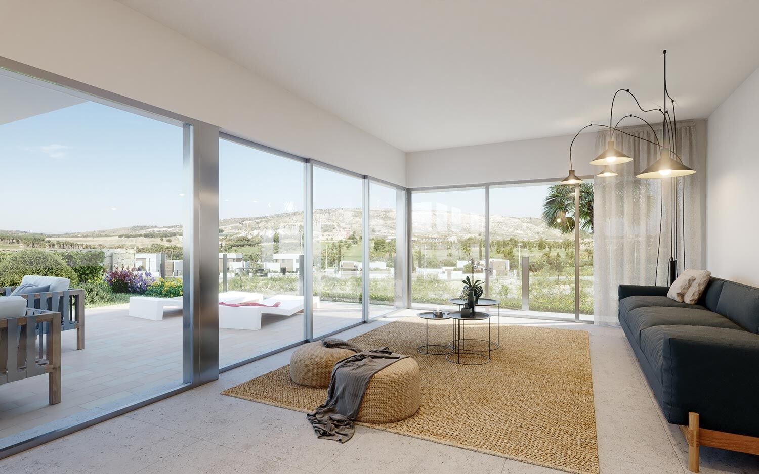 Luxuriöses, neues Haus neben dem Golfplatz La Finca, Alicante