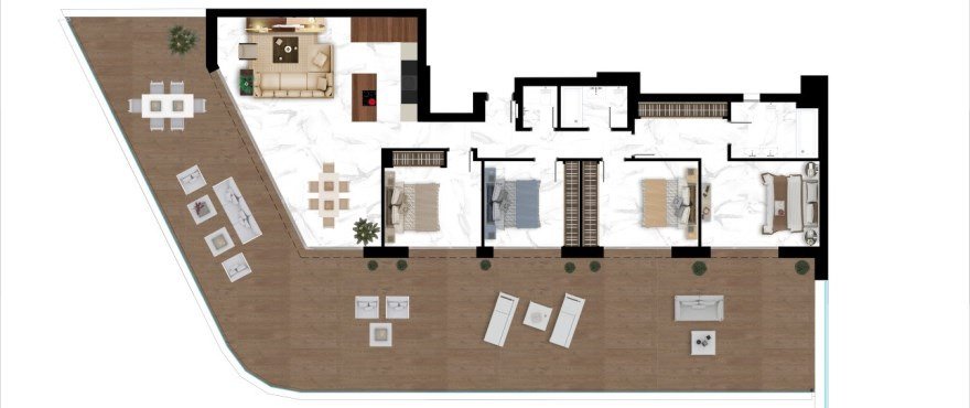 Premium-Penthouse in einer erstklassigen Anlage direkt am Meer in Marbella – Luxus ohne Kompromisse!