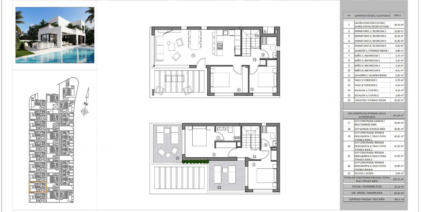 Elegant villa with sea views – Sierra Cortina, Finestrat