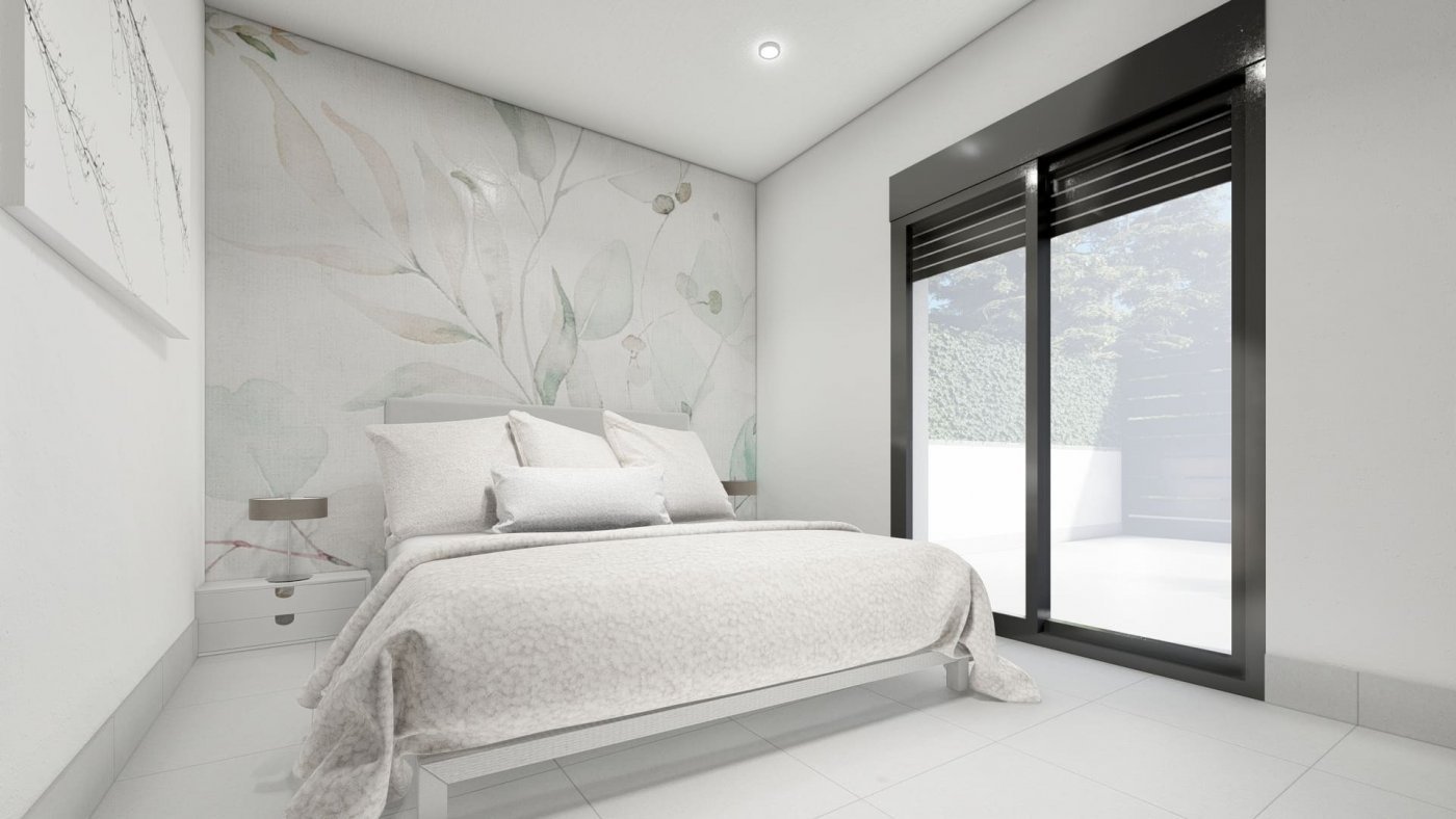 Modern semi-detached villa → swimming pool, solarium and golf nearby → Roldán, Torre Pacheco