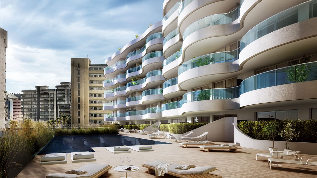 Exclusive apartments and penthouses → guaranteed sea views, 1 km from the beach → Fuengirola