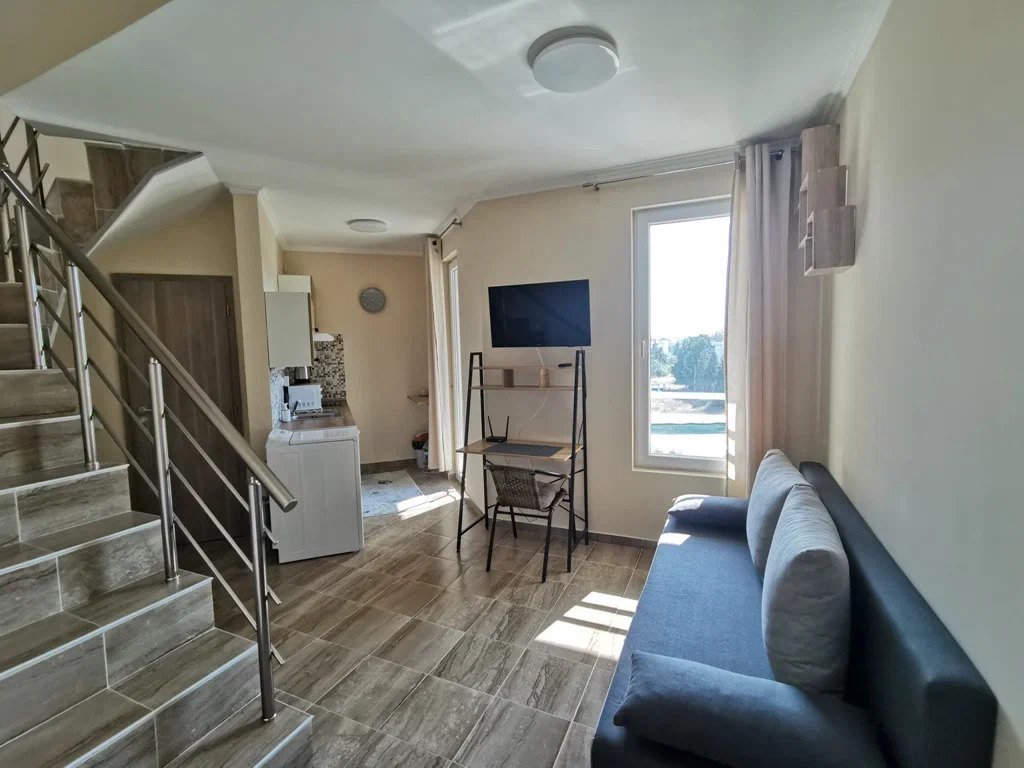 Beautiful 2-room apartment over 2 floors in the Vip Vision complex, Sunny Beach, Bulgaria.