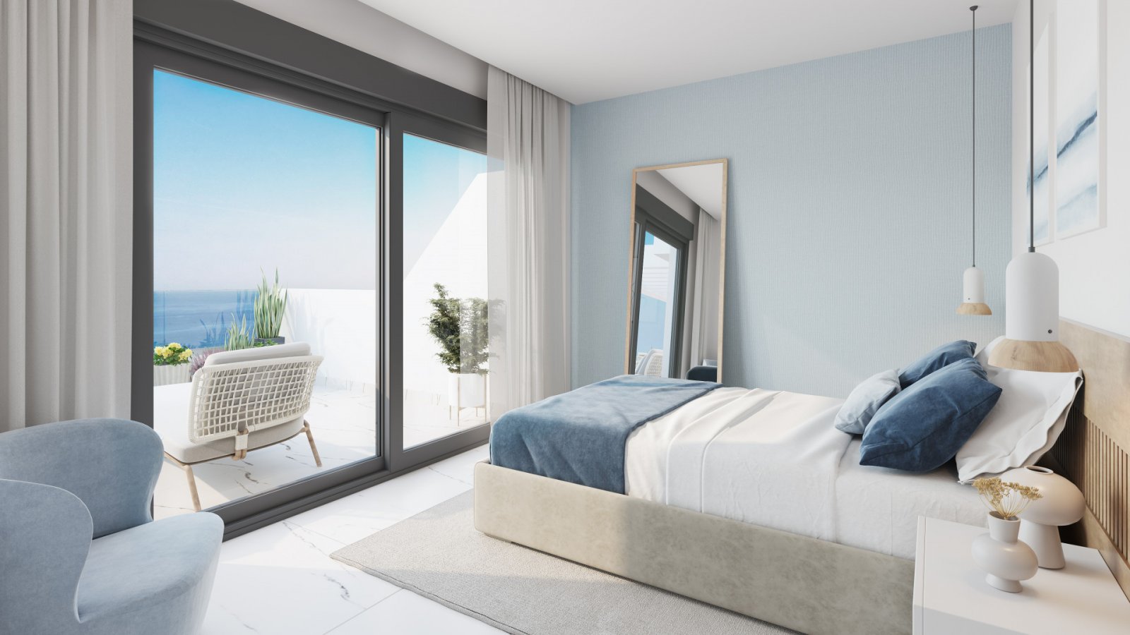 Exclusive penthouse → sea view and 1 km to the beach → Casares Costa