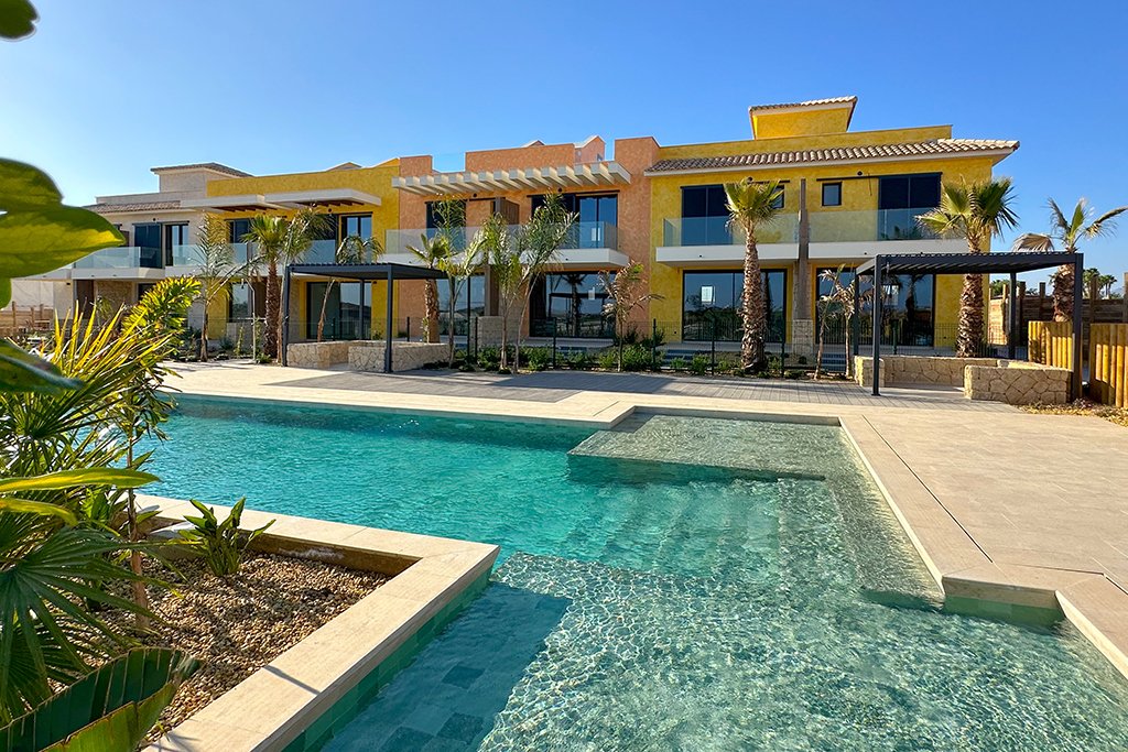 Modern apartments → sea view, 120 m from golf → Cuevas del Almanzora