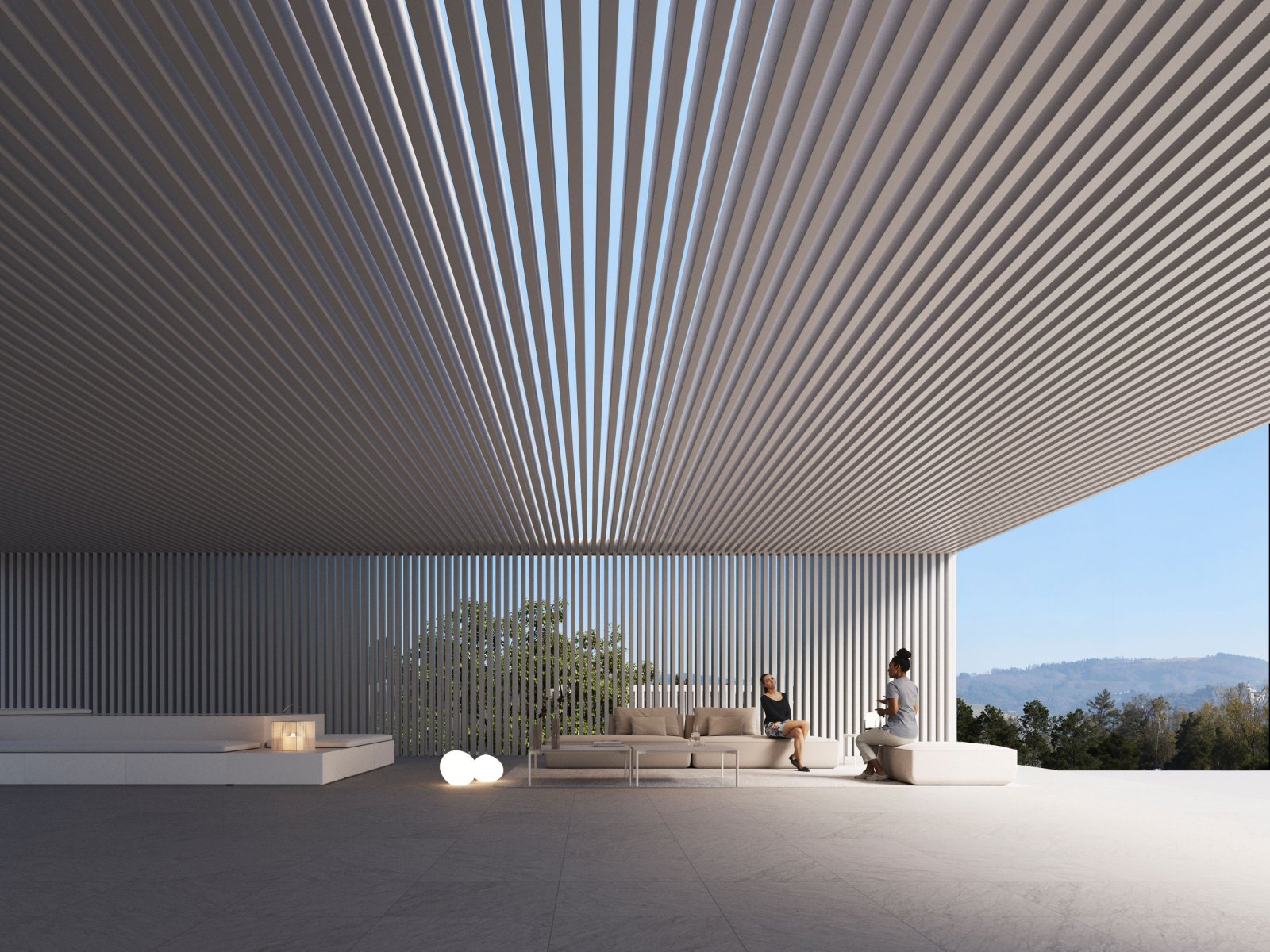 Luxury villa → sea view, private pool and garage → Estepona