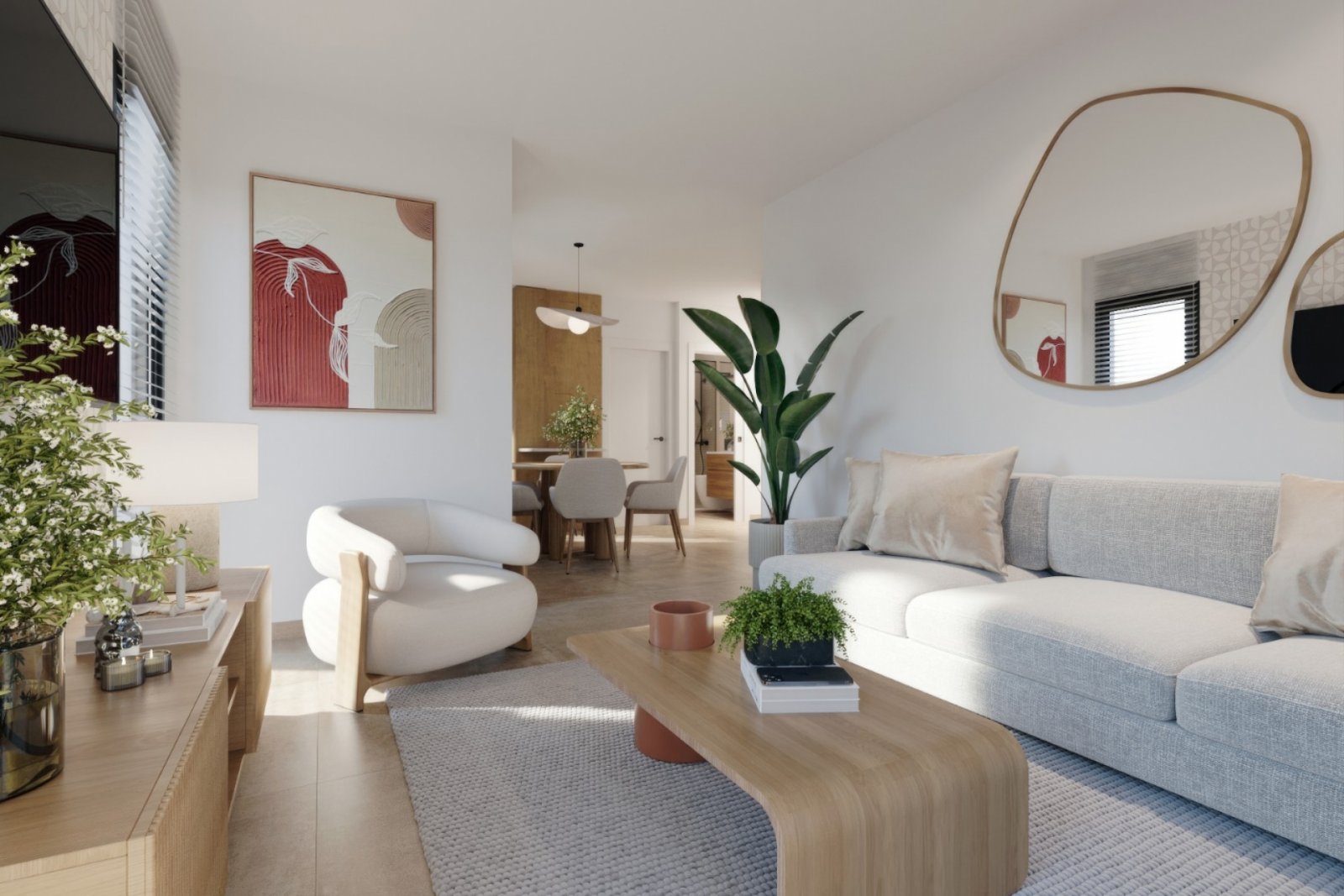 Exklusive Apartments → 5 km vom Meer entfernt, Swimmingpool und Gartenanlage → Torre-Pacheco