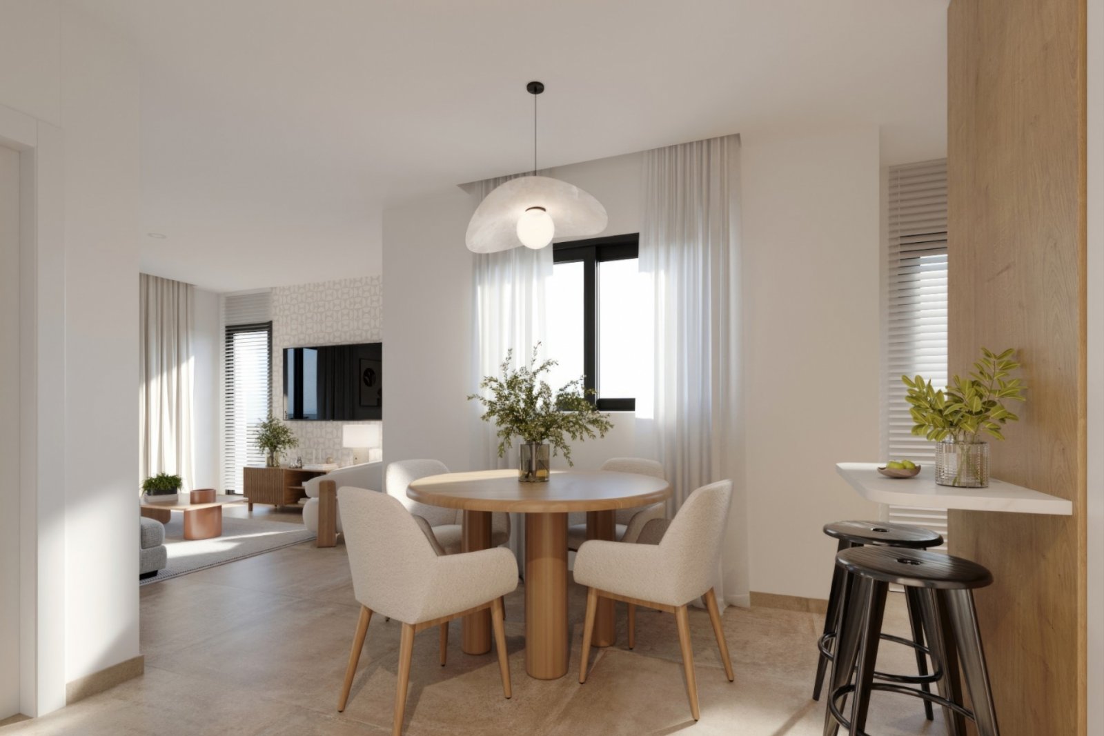Exklusive Apartments → 5 km vom Meer entfernt, Swimmingpool und Gartenanlage → Torre-Pacheco