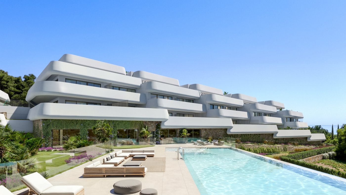 Luxury apartments with sea views, 2 km from the beach, Casares