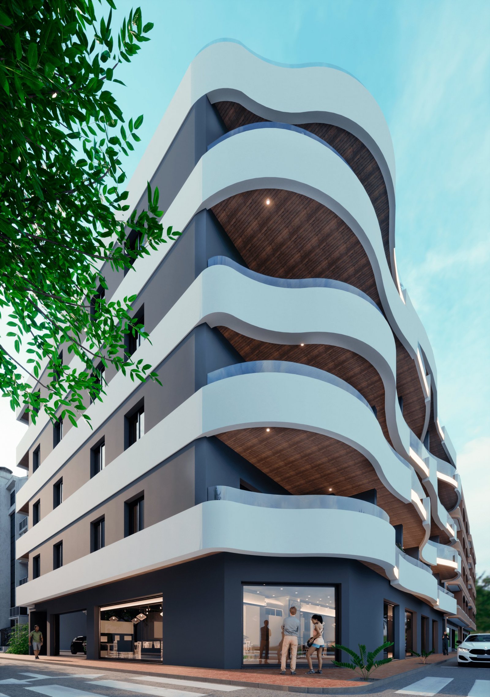 Sunny apartments and penthouses, 100 m from the sea, Torrevieja
