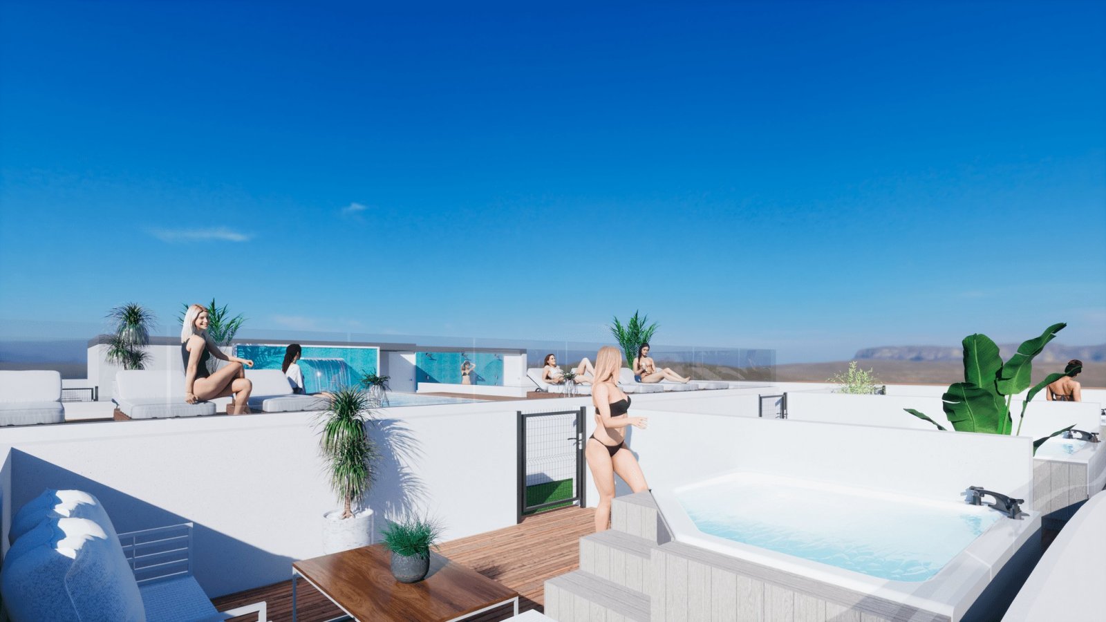 Modern apartments and penthouses, 100 m from the beach, Torrevieja