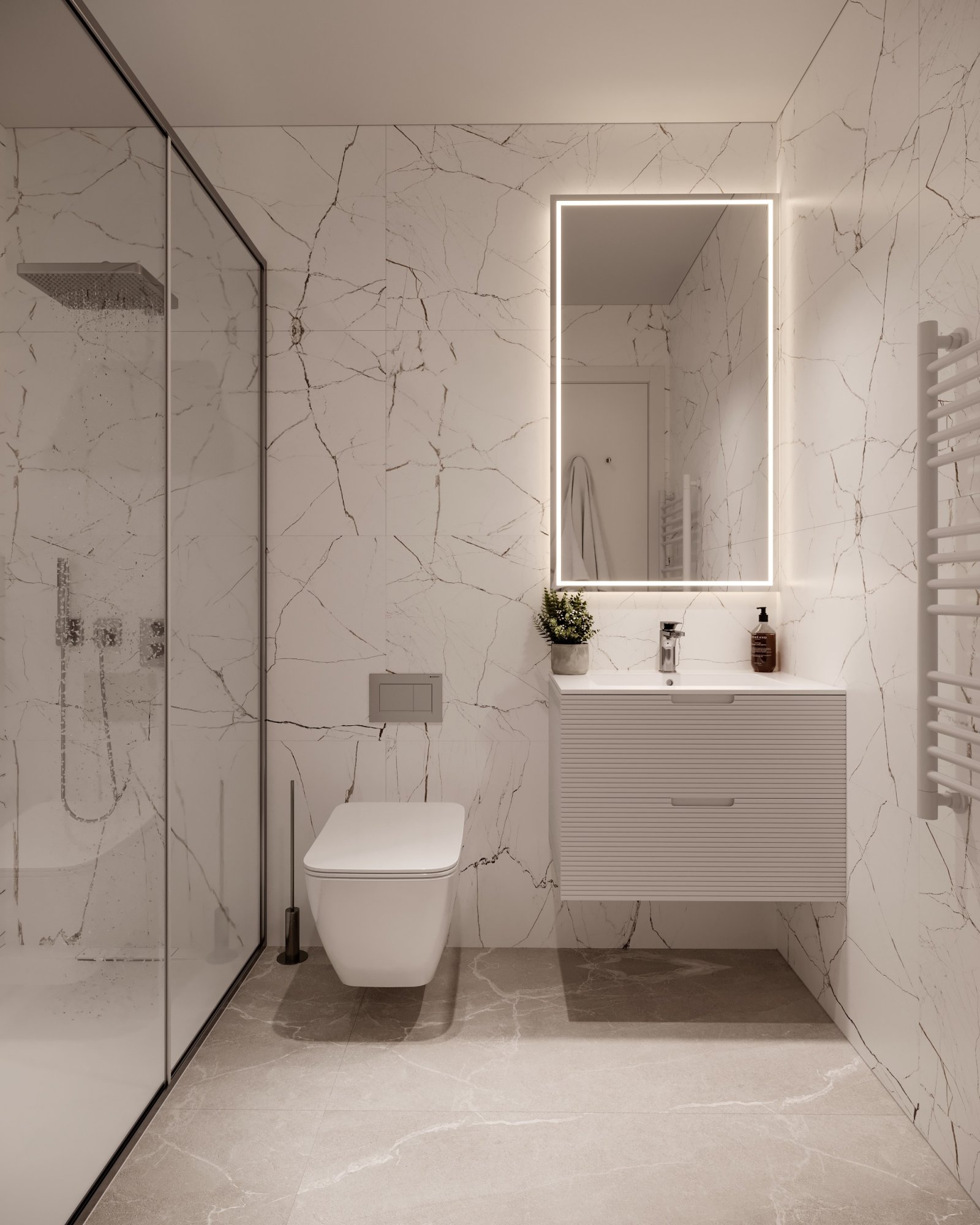 Luxury apartments with sea views, 3 km from the beach, Finestrat