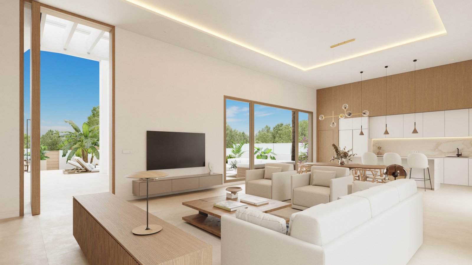 Exclusive villas with pool and private garden, Castillo de Montemar