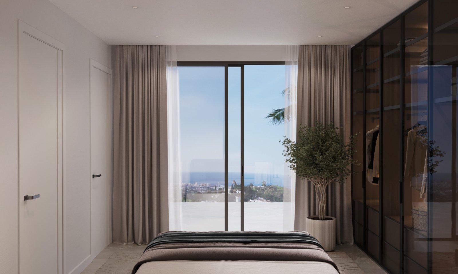 Luxury apartments with sea views, Estepona