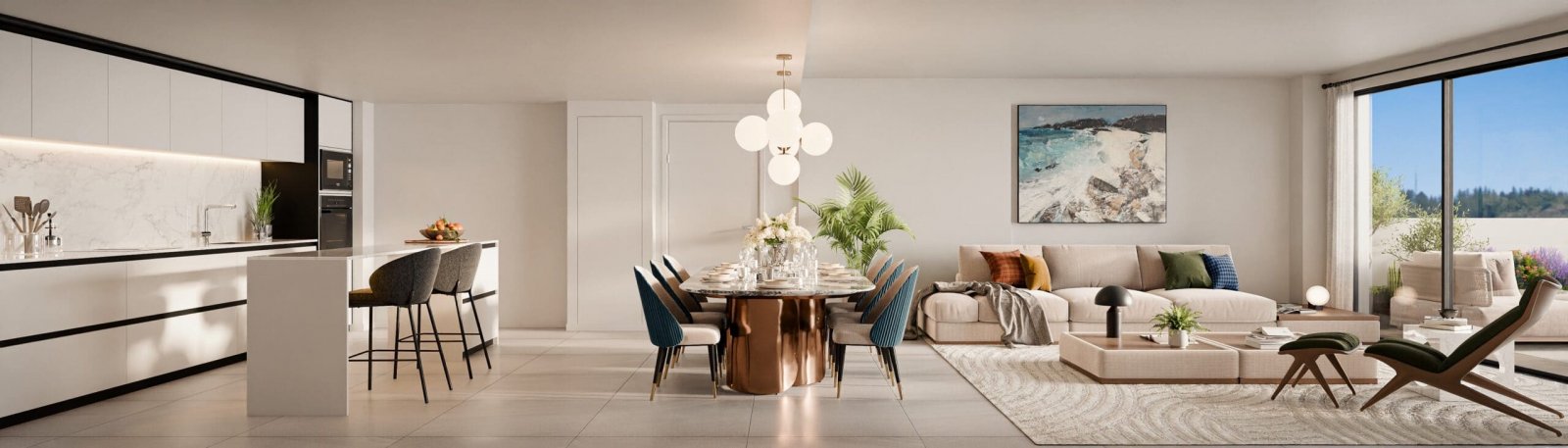 Exclusive apartments, pool, gardens and smart home, Málaga