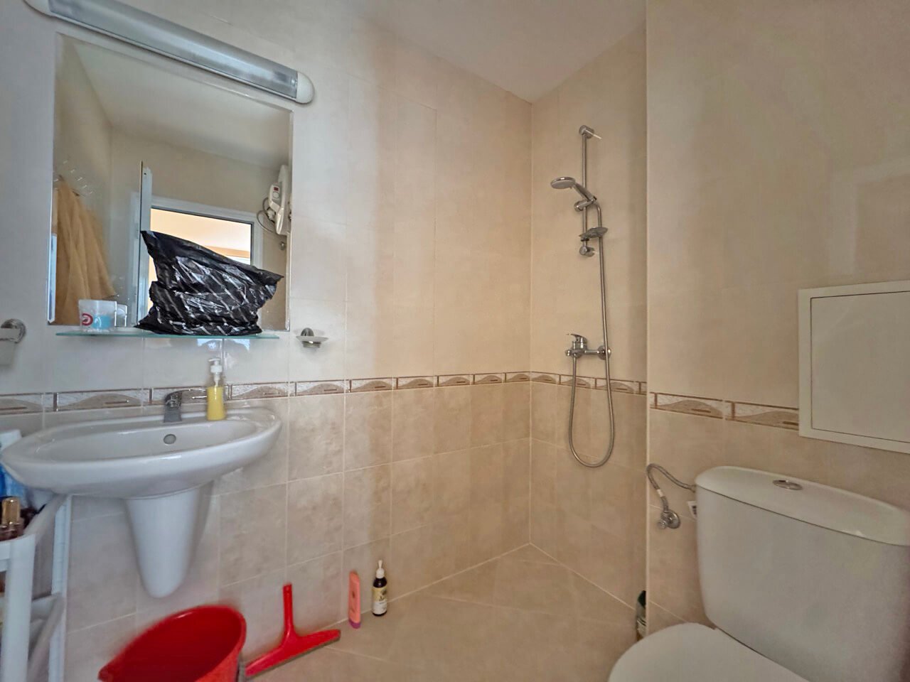 Two-room apartment with a view of the pool in the Aqua Dreams complex, Sveti Vlas, Bulgaria