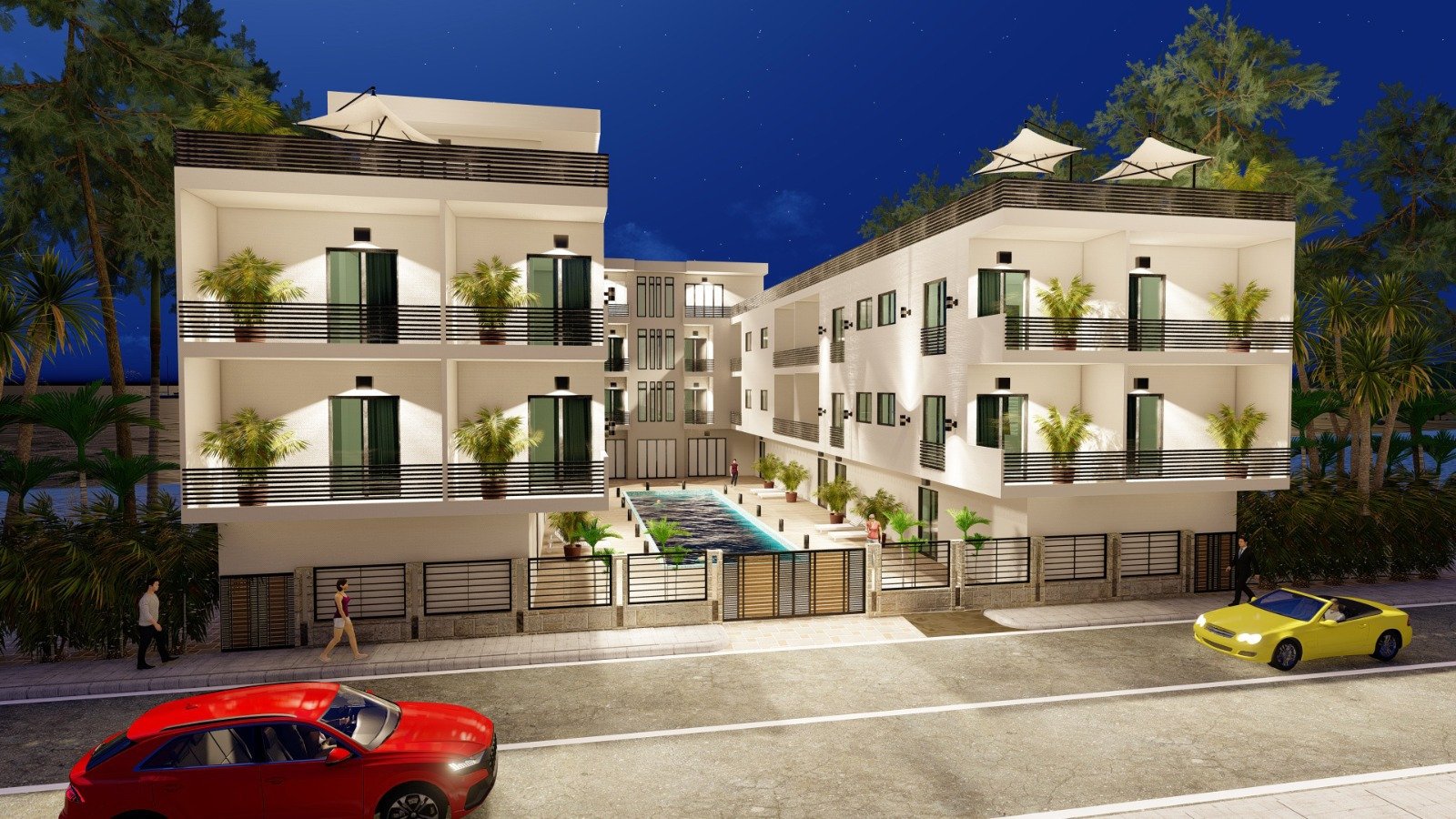 One-room apartment under construction – installment payments possible, Athena Resort, Hurghada