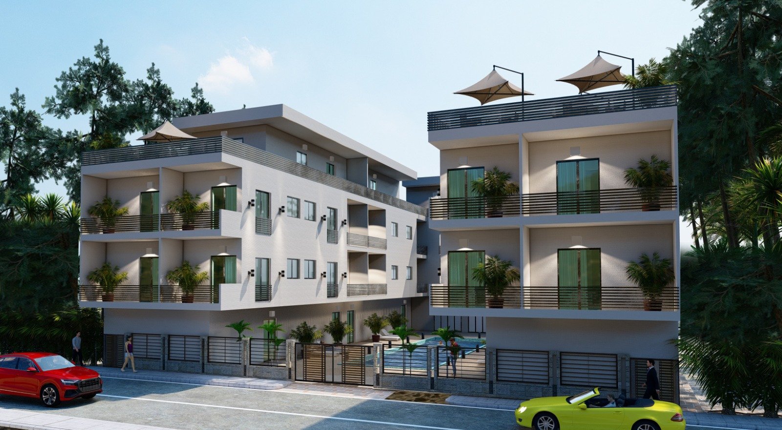 One-room apartment under construction – installment payments possible, Athena Resort, Hurghada