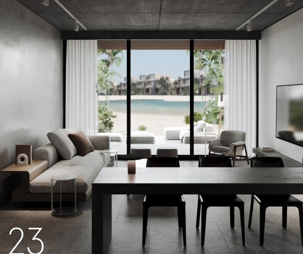 Exclusive three-bedroom apartment, installment payments available, Arc of Soma Lagoon – luxury, golf, and an underwater paradise on the Egyptian Riviera