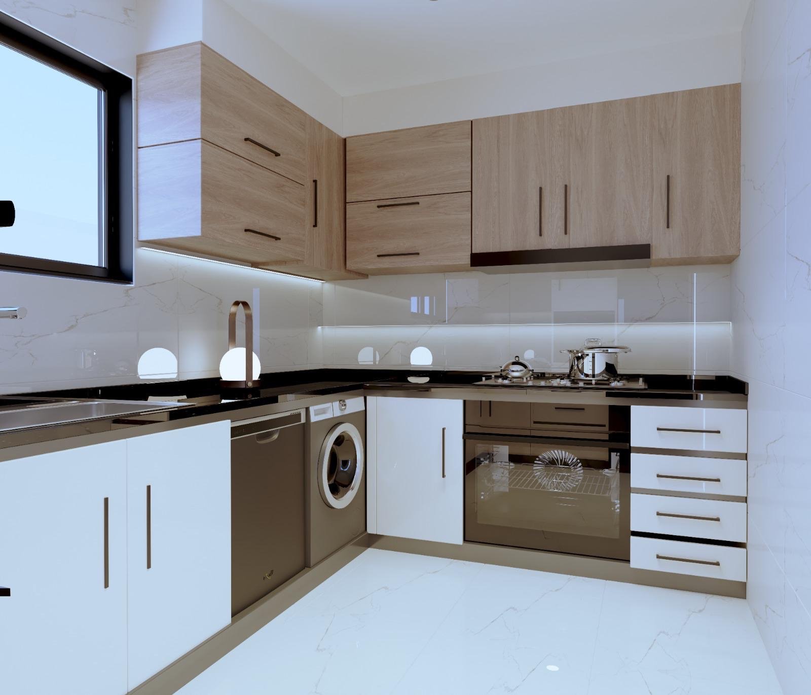 Top price, new, spacious 3-room apartment at Aqua Infinity Resort, which you can furnish entirely to your liking.