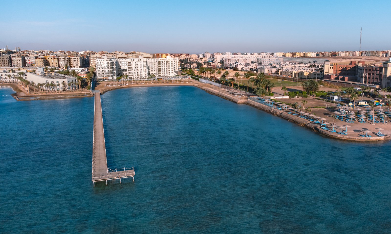 Move-in ready: New and spacious two-room apartment with sea view at Scandic Resort Hurghada
