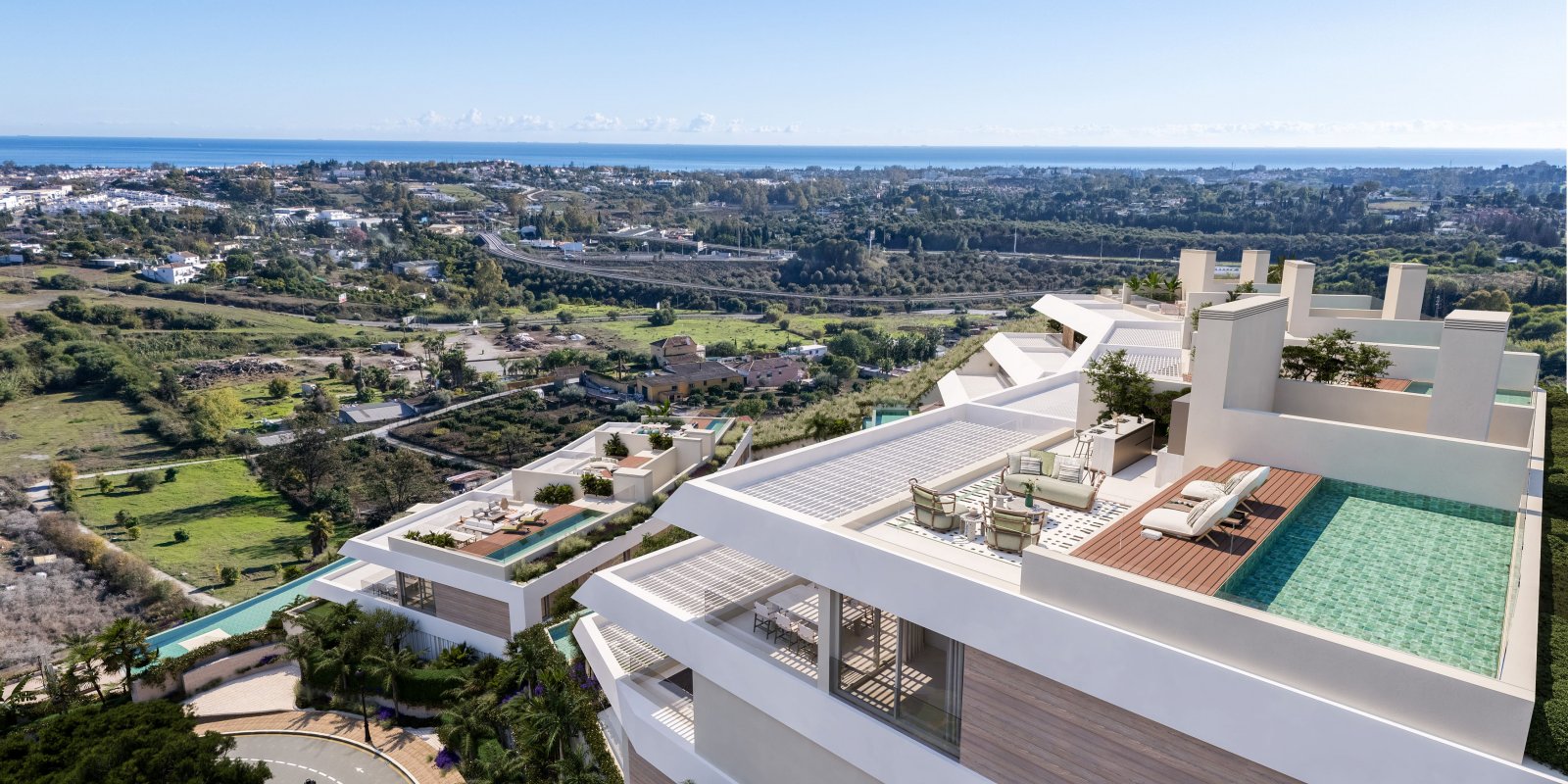 Exclusive apartments, sea view, Marbella