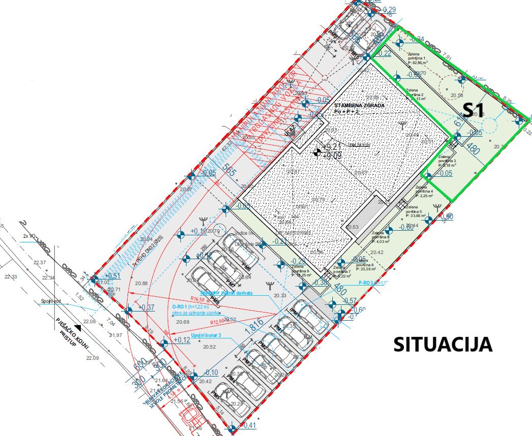 Modern apartment with panoramic views and two cellars, Vodice