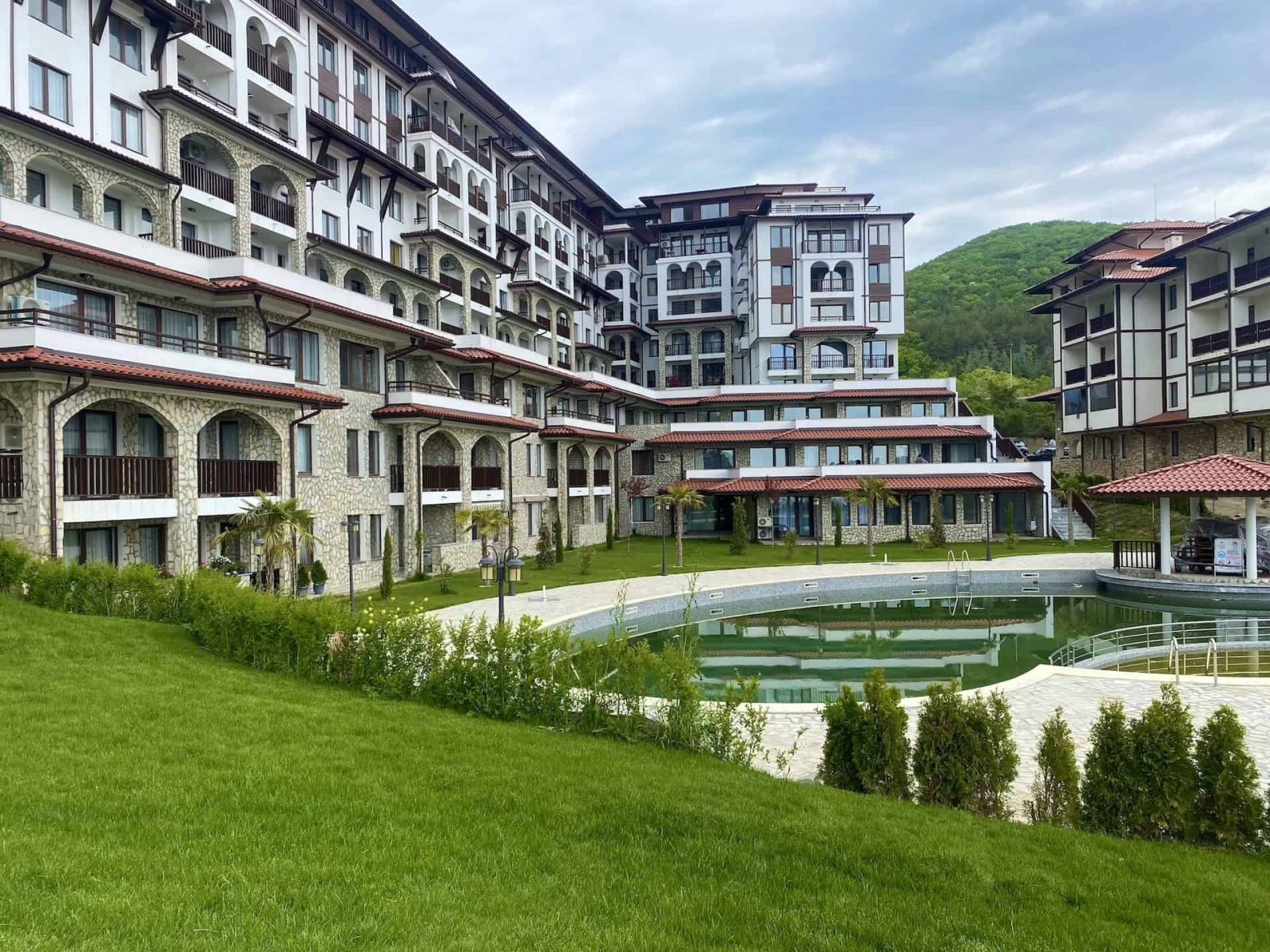 Studio with sea view, unfurnished, in the Etara 4 complex in Sveti Vlas, Bulgaria